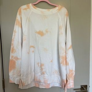 Victoria Secret Pink Tie Dye Sweatshirt Women’s Size Large